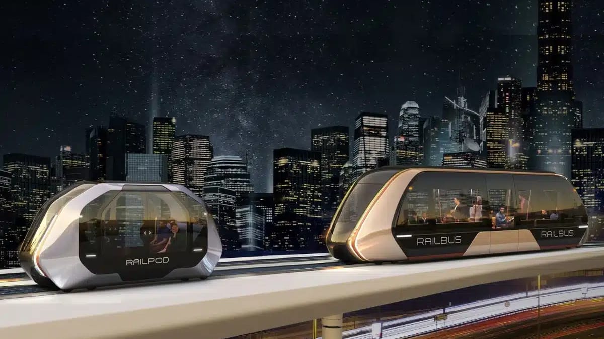 Fastest Pod Dubai is developing driverless, high-speed pods that run on elevated tracks
