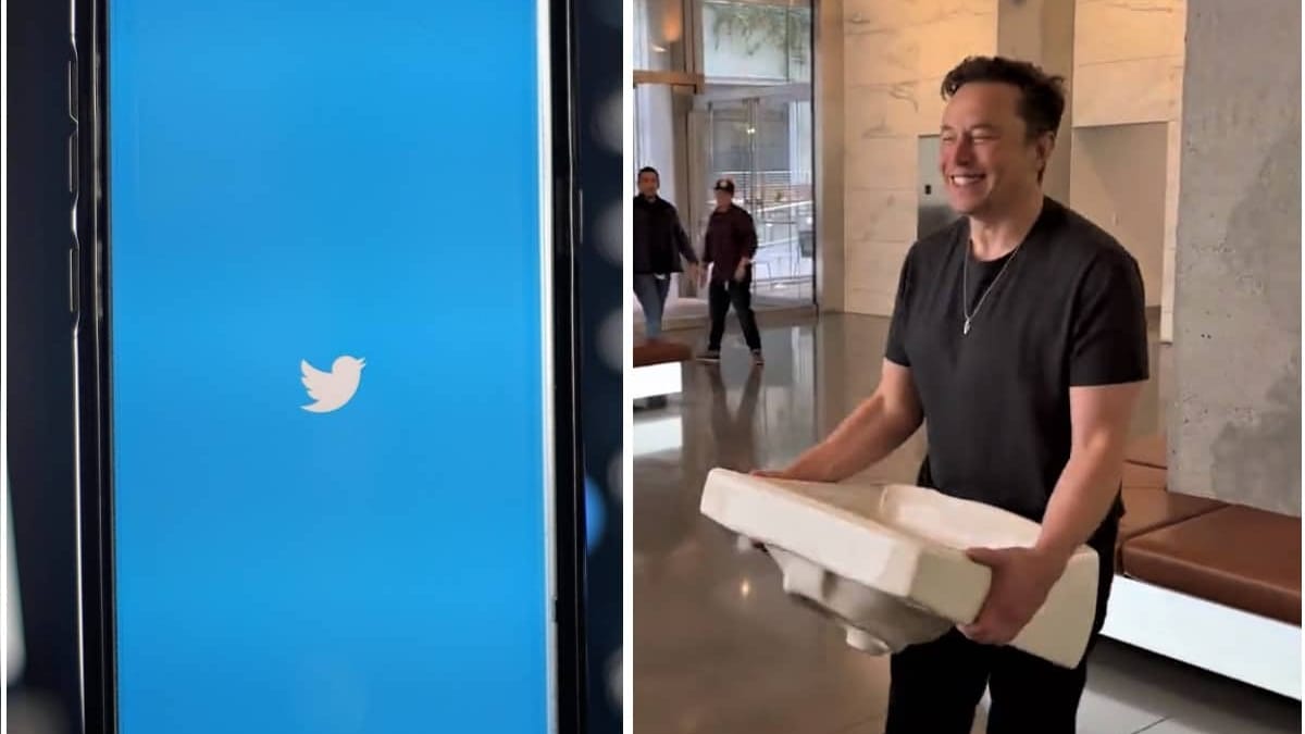 Elon Musk carries sink into Twitter HQ and fires CEO