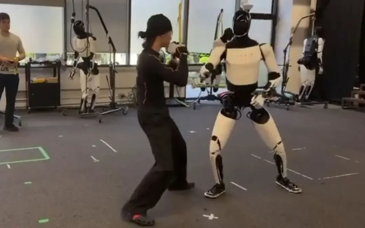 Tesla's Optimus humanoid robot performs Kung Fu in wild new video
