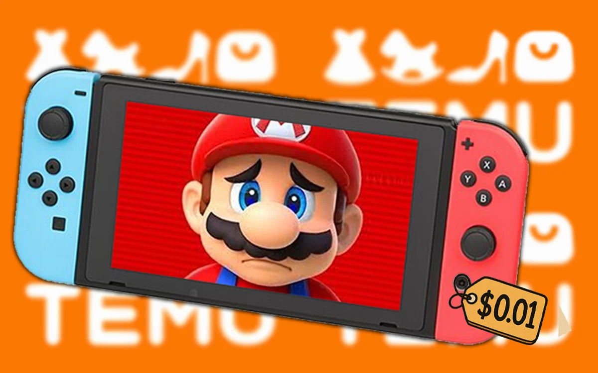 Man buys a $0.01 Nintendo Switch from Temu and it goes as you might expect