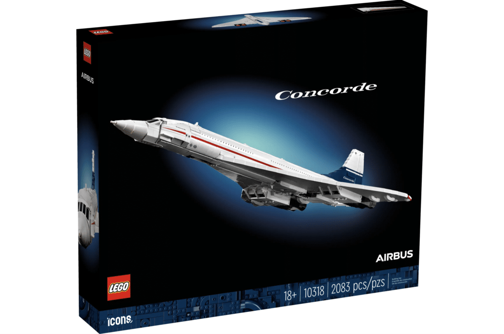 Massive 2,000 piece Concorde LEGO set has just been released with a hefty price tag