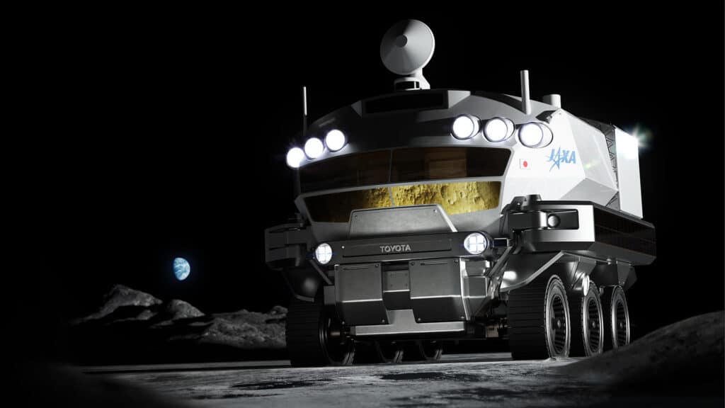 Toyota collaborated with NASA to test the Lunar Cruiser, a Land Cruiser for the moon