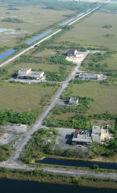 Man exploring Florida Everglades finds massive abandoned NASA-Aerojet facility with 1960s rocket left behind