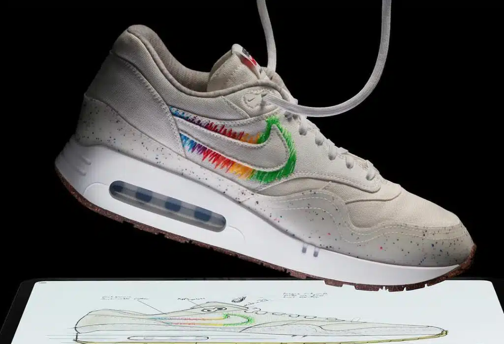 Tim Cook Nike sneakers designed on iPad