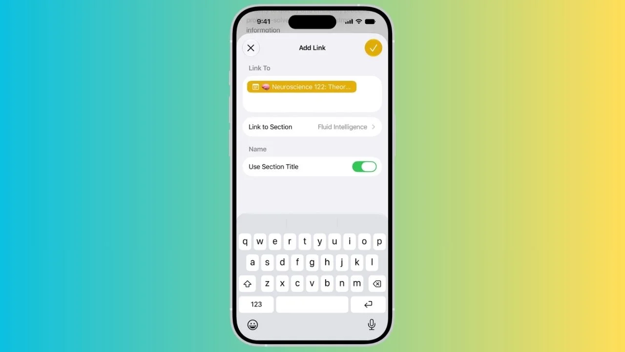 Apple's Notes app got more upgrades with iOS 27 including one that you won't see in many other apps