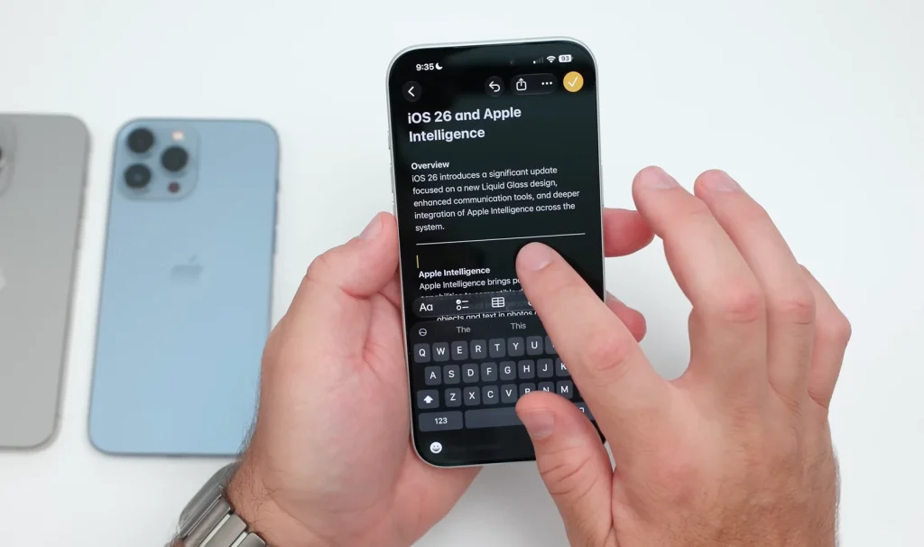Apple's Notes app got more upgrades with iOS 27 including one that you won't see in many other apps