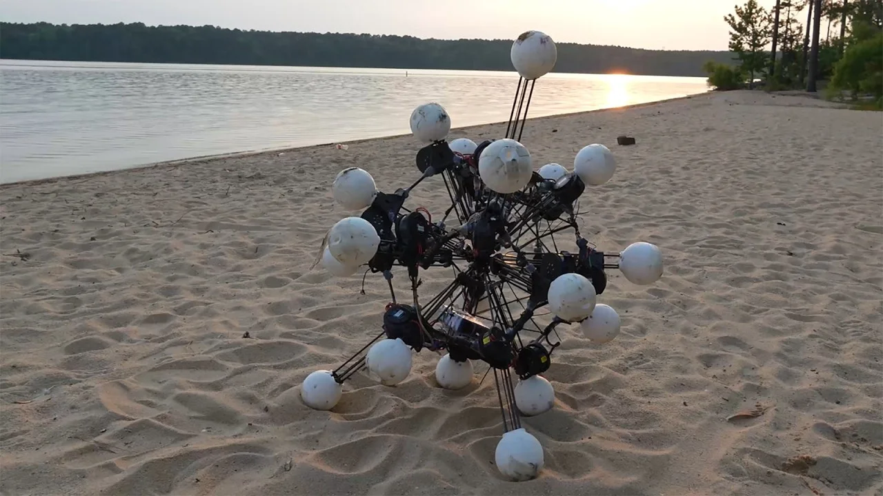 Scientists have discovered what the optimal robot body looks like and it has 20 legs