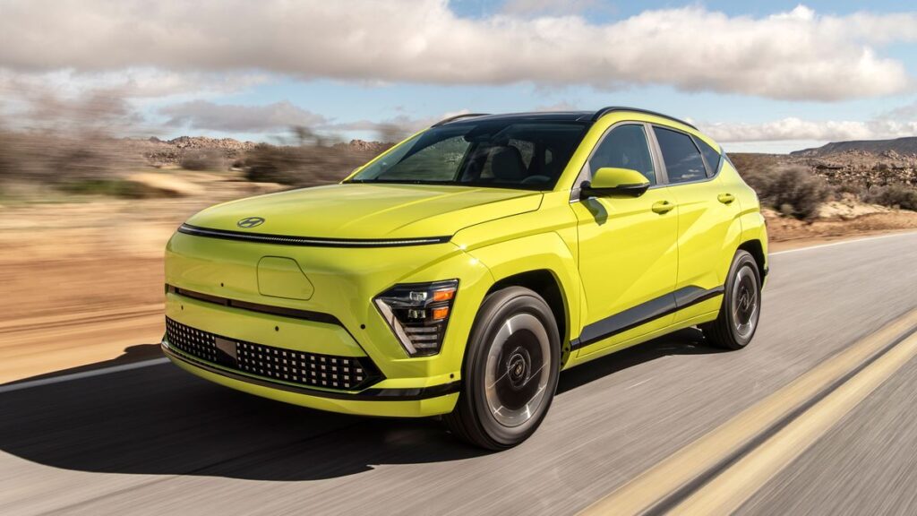 Best electric car to buy in 2024 Hyundai Kona Electric