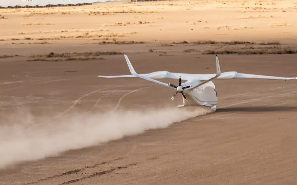 Historic moment at JFK Airport with first ever all-electric aircraft landing