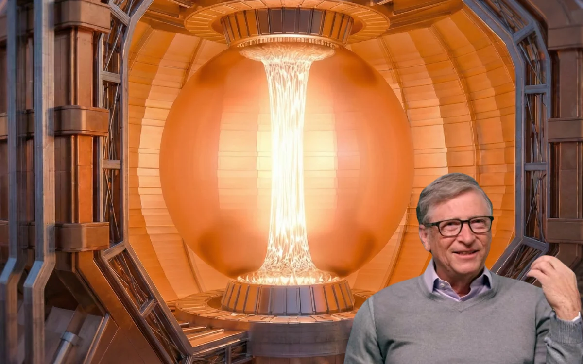 Bill Gates is building an artificial sun in Tennessee and it hits 180,000,032 Fahrenheit