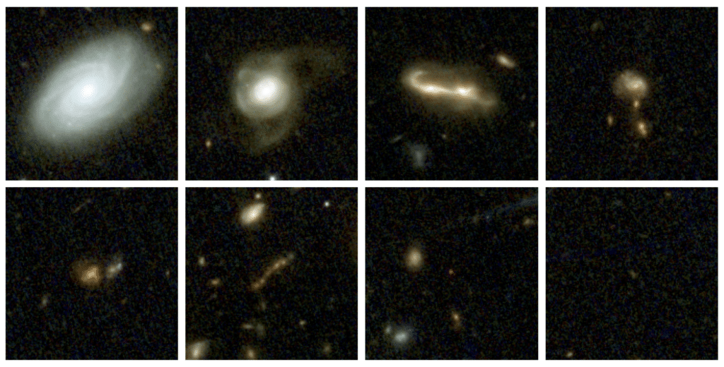James Webb Telescope data released by NASA and COSMOS shows up to 800 galaxies across space
