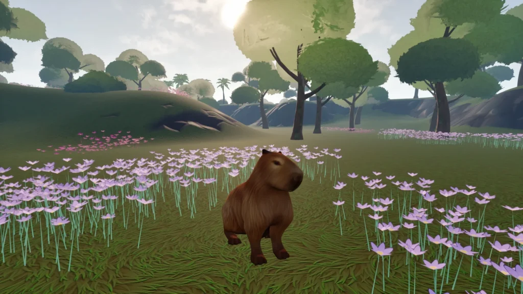 Dynamic Games has made the most relaxing game on the internet right now lets you live life as a capybara in the jungle