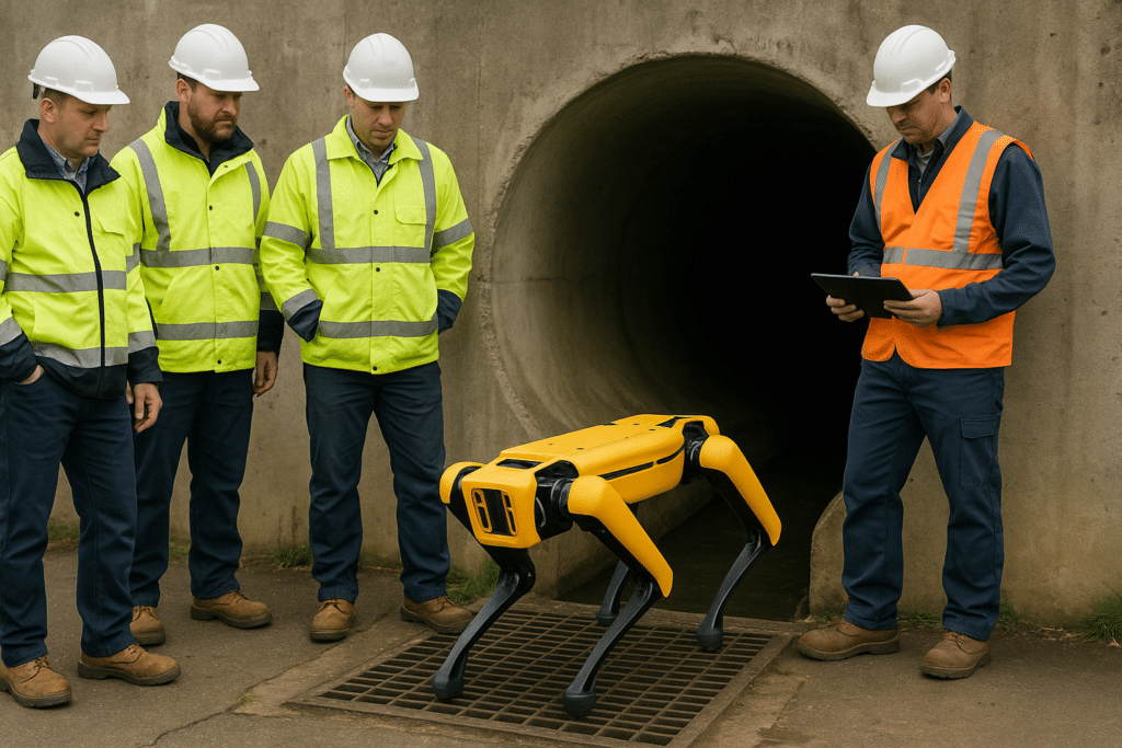 A new robot dog uses AI robotics and adaptive tech to walk without training, adjusting its movement in real time across rough terrain