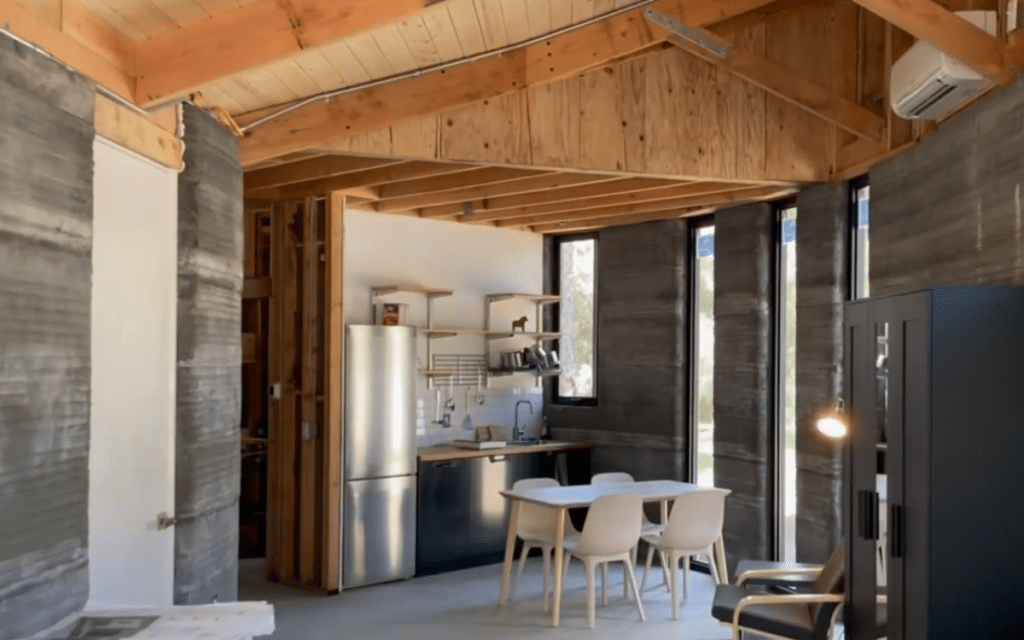 College students create 3D-printed house with stunning interior that only costs $250000