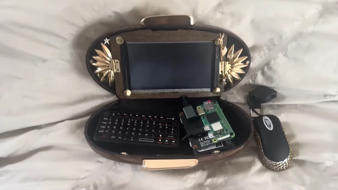 People are going viral for building homemade computers inside purses and the trend is being called an anti-AI statement