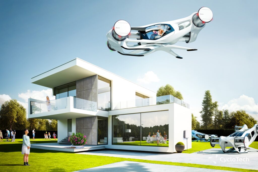 A fully electric air car has ditched the propellers