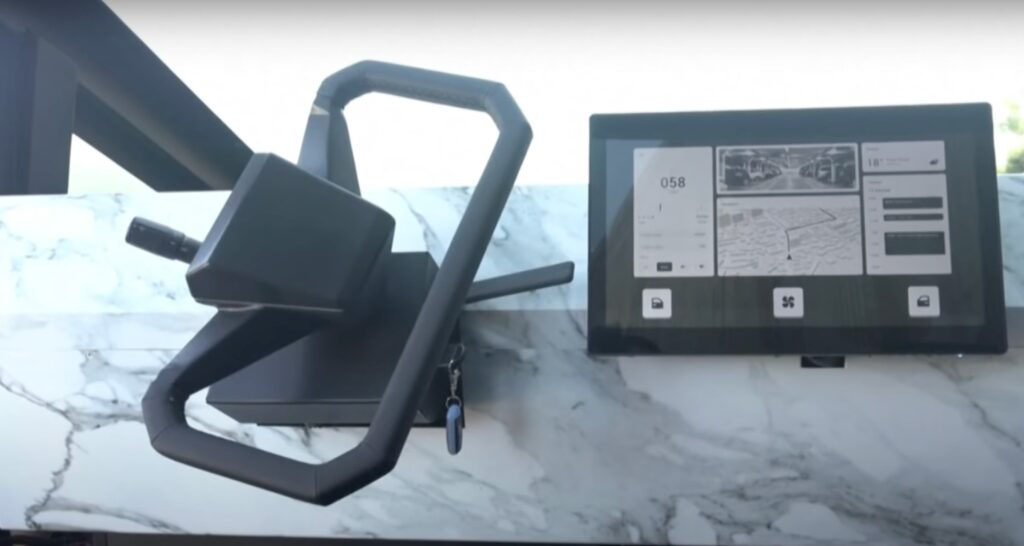 DIY Cybertruck interior / DIY apple vision pro