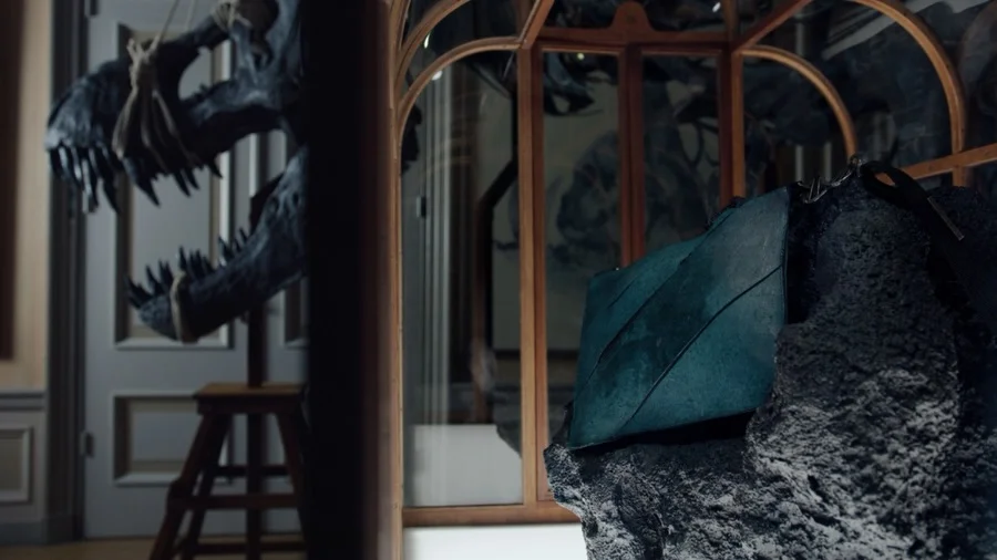 Scientists just resurrected a dinosaur to create the world’s most expensive sustainable leather