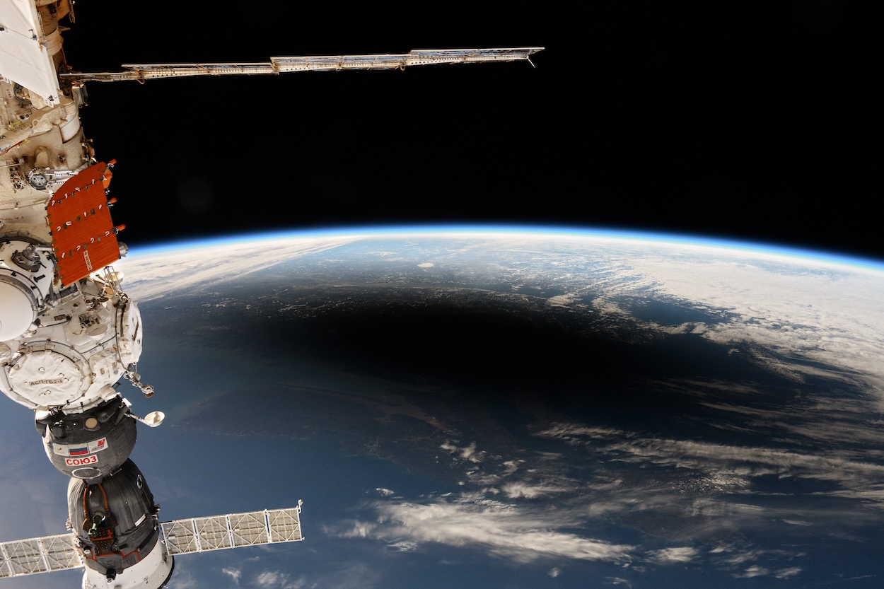 NASA shares incredible pictures of what the total solar eclipse looked like from space