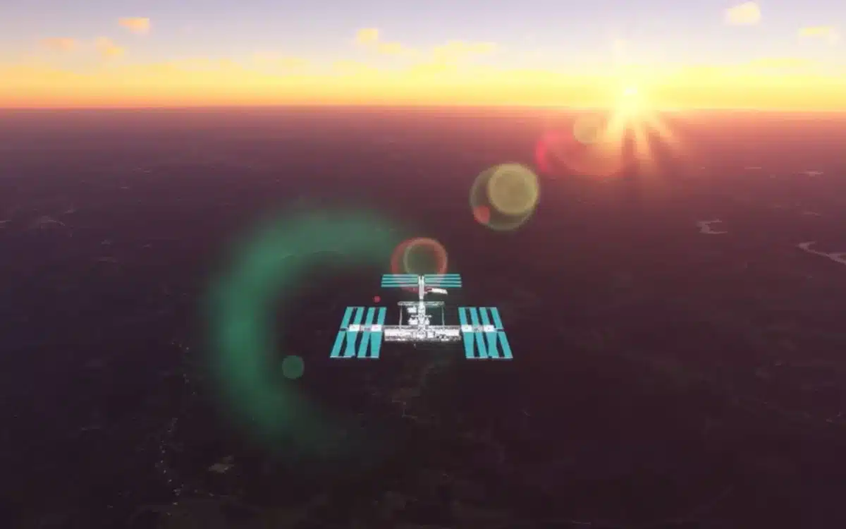 Video shows incredible speed of International Space Station as it orbits Earth at 10,000ft