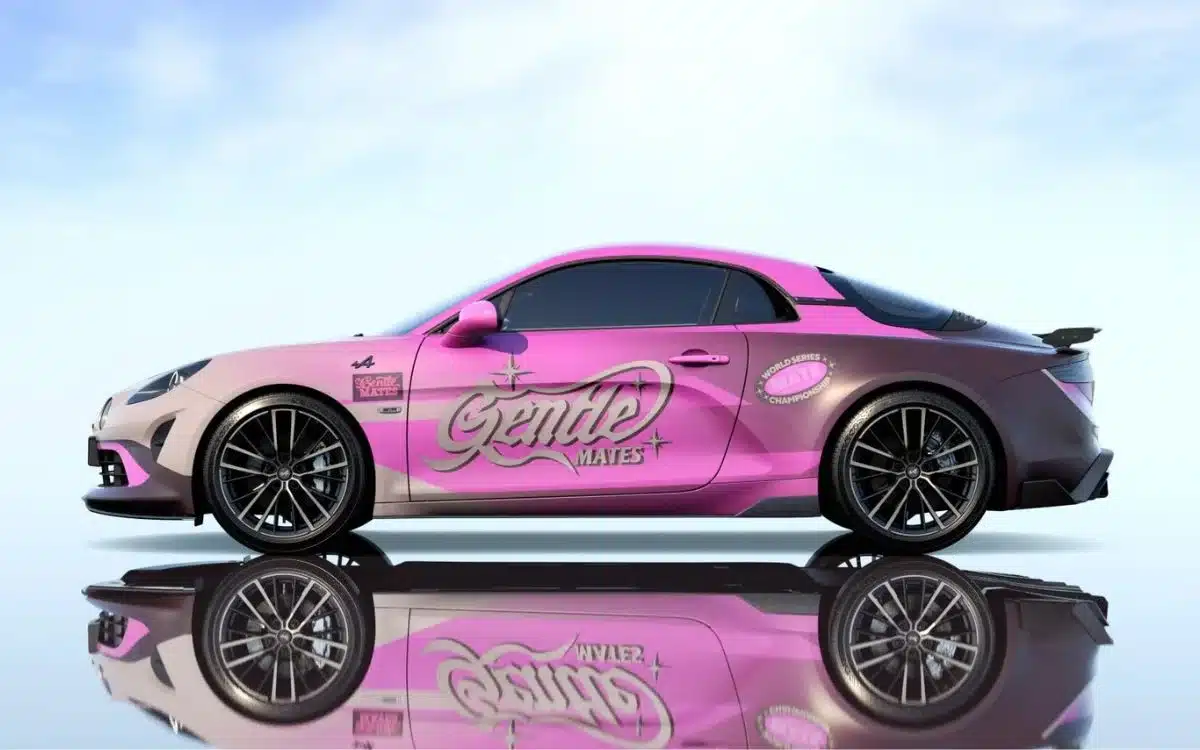 Rocket League collab turns the Alpine A110 into a pink esports show car