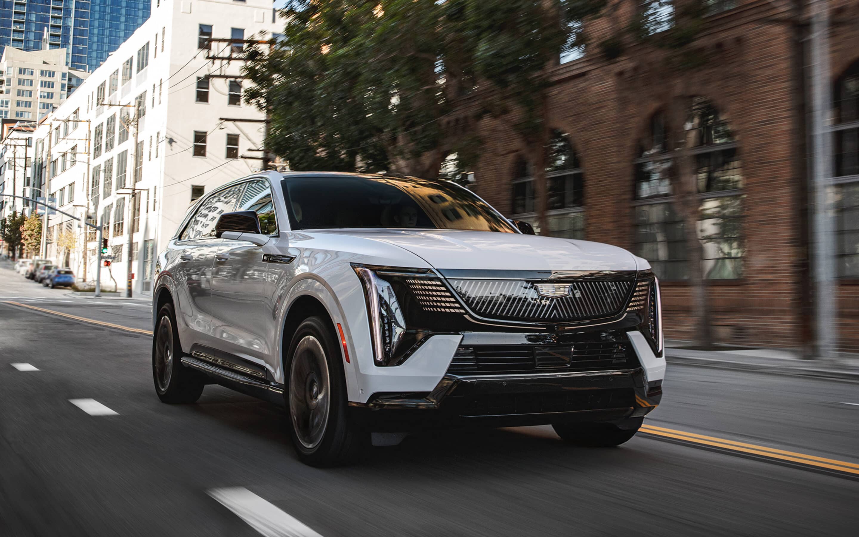 The Cadillac Escalade IQ is essentially an office on wheels, thanks to its two-way intercom