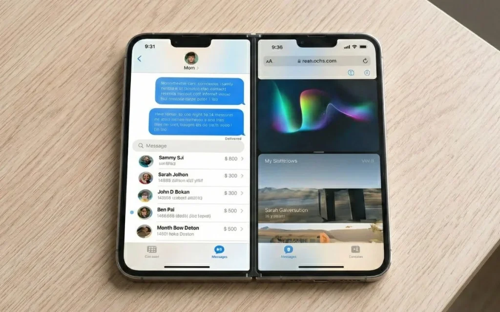 Apple's first foldable phone is just over a week away and it's already got a name