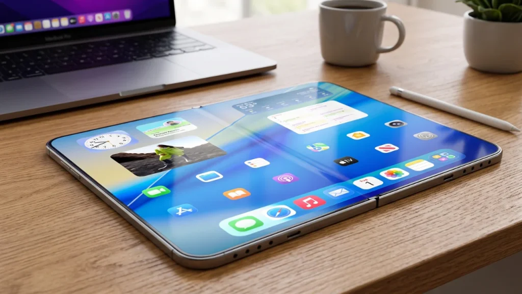 Apple's first foldable phone is just over a week away and it's already got a name
