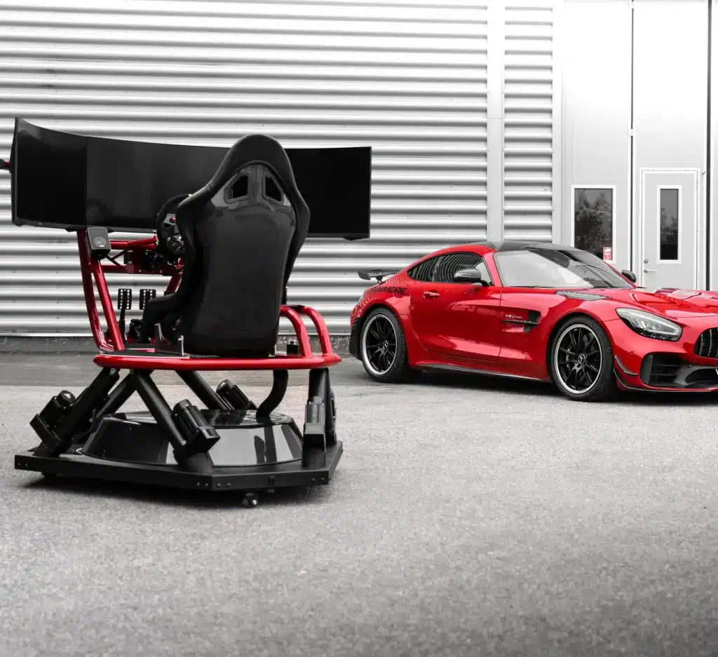 Pro-racers say $50K racing simulator feels 90% real