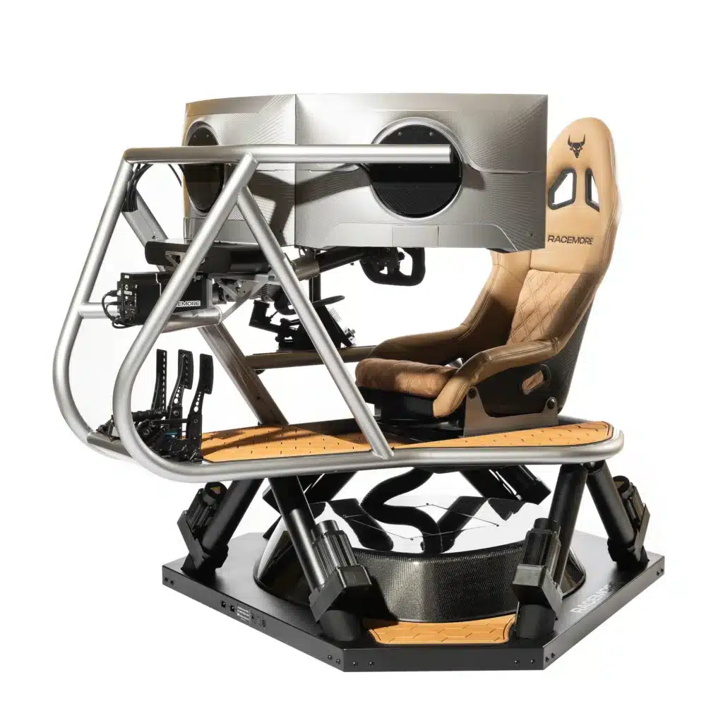 Pro-racers say $50K racing simulator feels 90% real