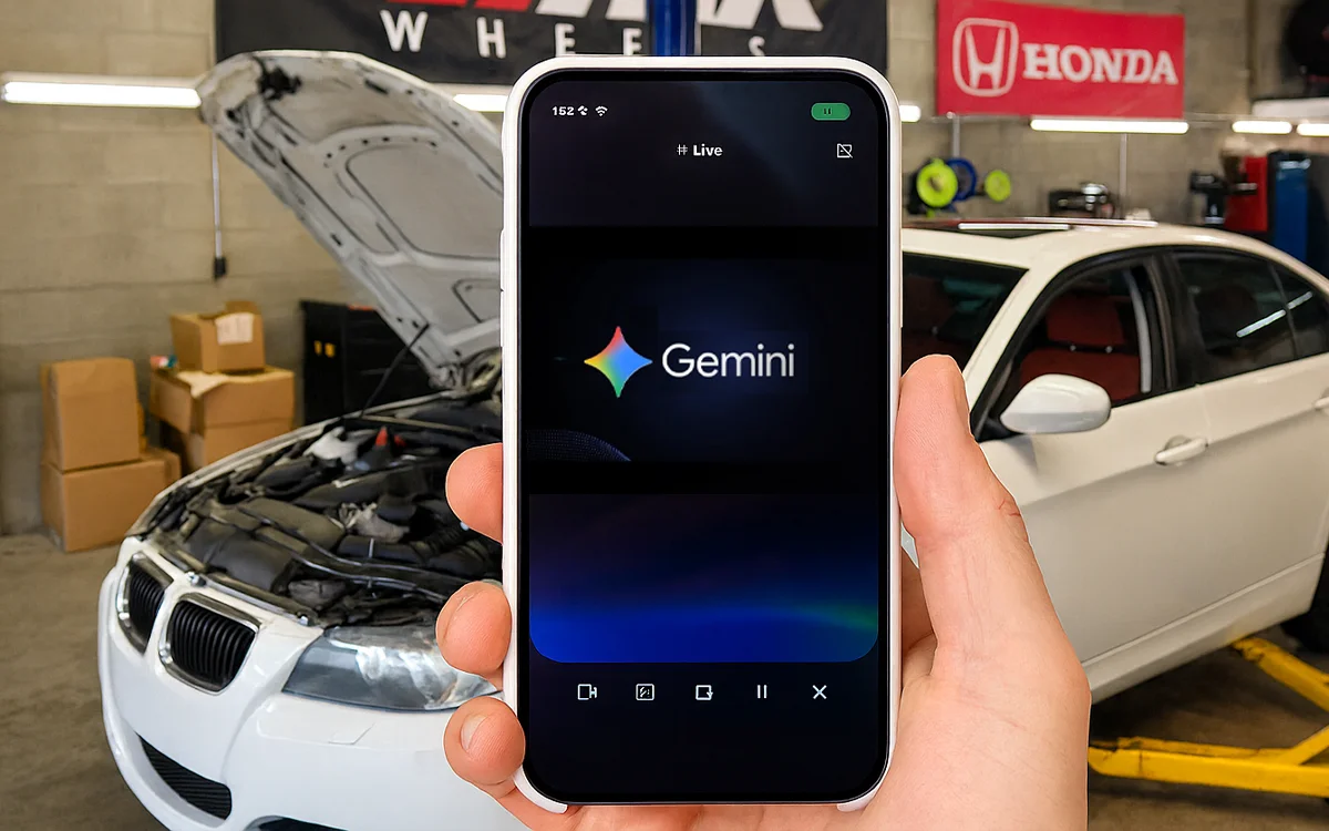 Google's Gemini AI performs 'scarily' good oil change