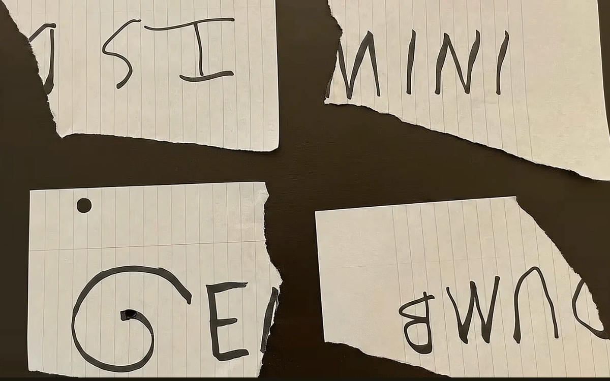 Man tests if Gemini 3 AI can successfully repair a torn piece of paper