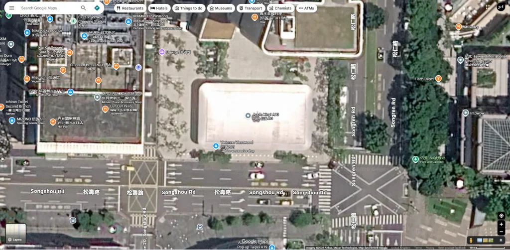 Taiwan's Apple store has an incredible design where it looks like a giant MacBook from above