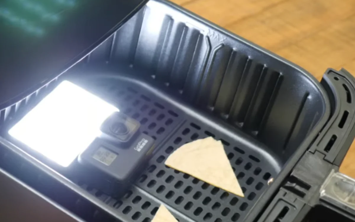 Creator put a GoPro inside an air fryer to see what really happens and left people shocked