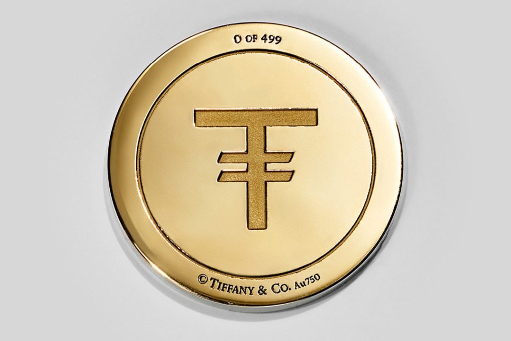 The TiffCoin by Tiffany & Co. is pictured.