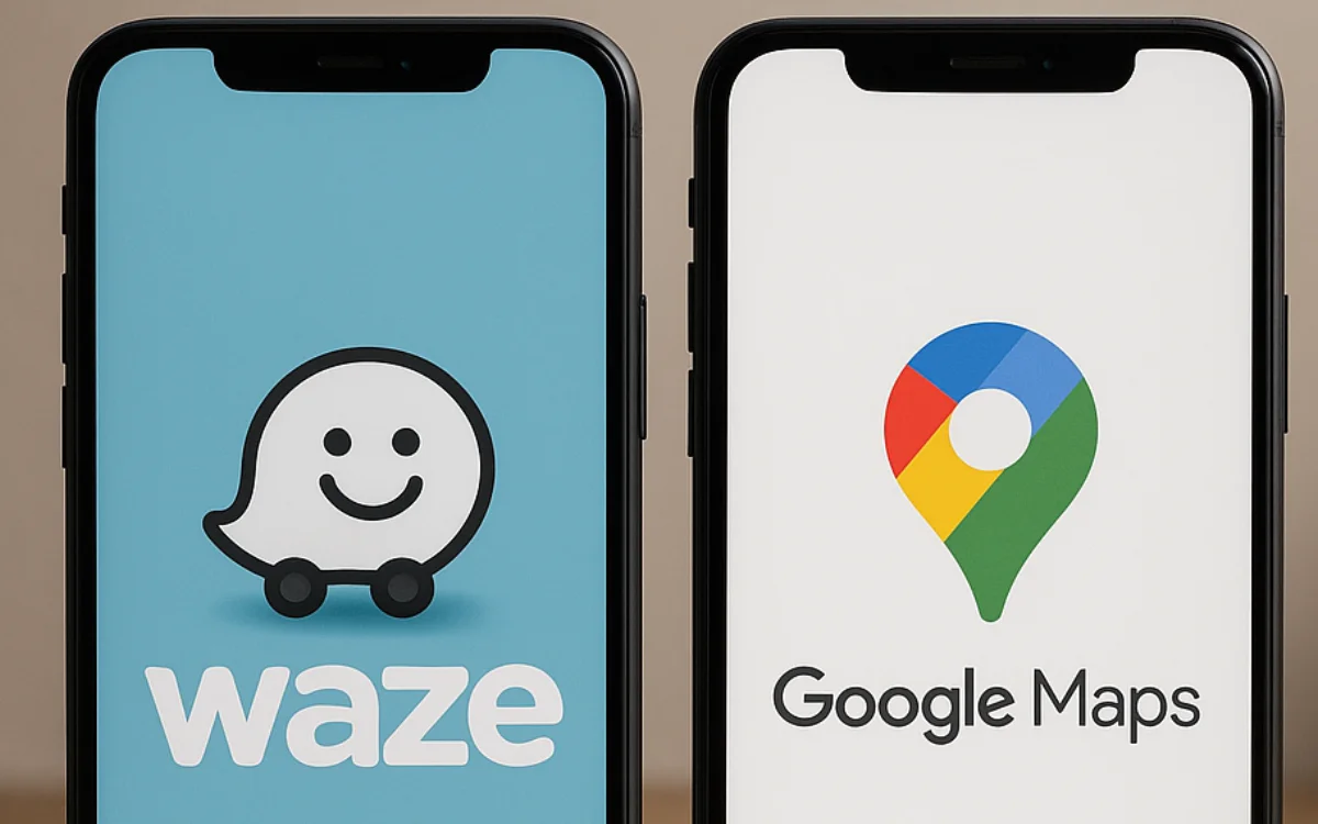 Man comparing Waze vs. Google Maps reveals which app has better incident reporting