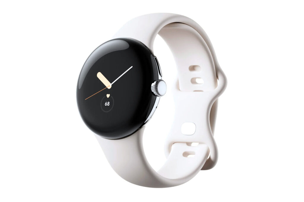 Google watch in white