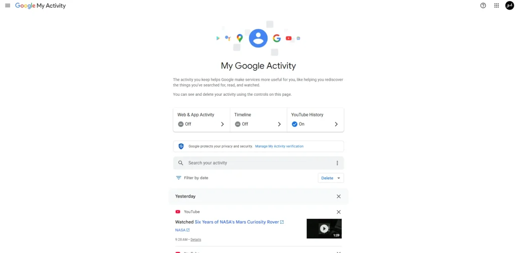 Google holds a massive archive of everything you've ever looked at and this is how to view it