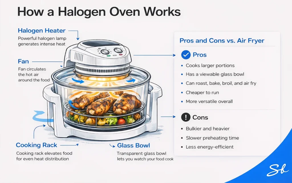 After getting the new and cheaper halogen oven for Christmas, some people are throwing out the trusted air fryer to jump on the latest kitchen tech trend