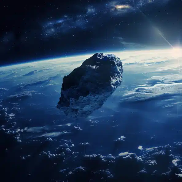 Giant rock getting close to earth