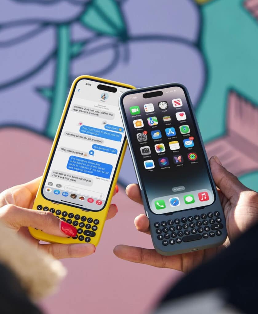 iPhone keyboard by clicks at CES 2024