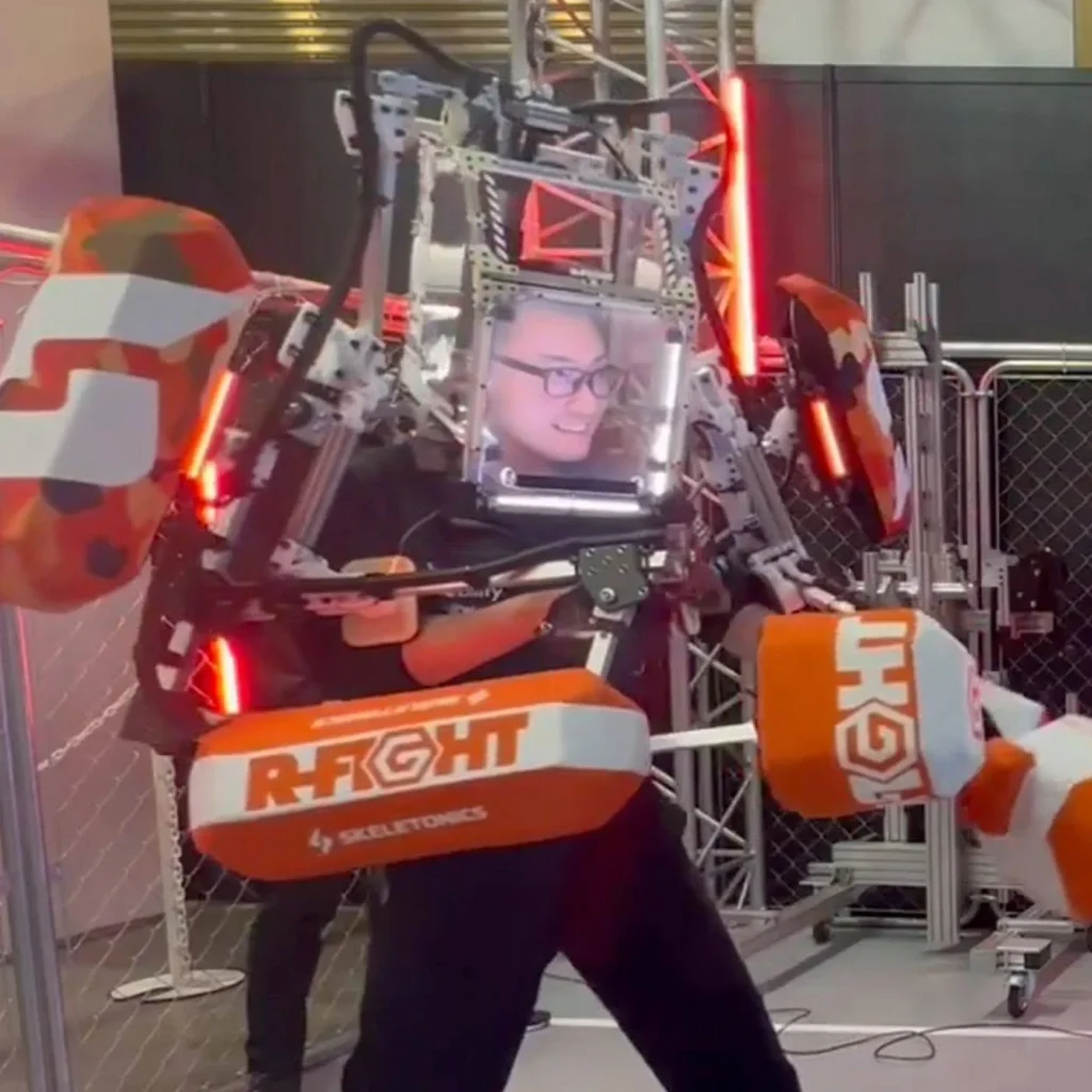 Japan is opening a robot theme park where visitors can pilot robotic suits and battle each other