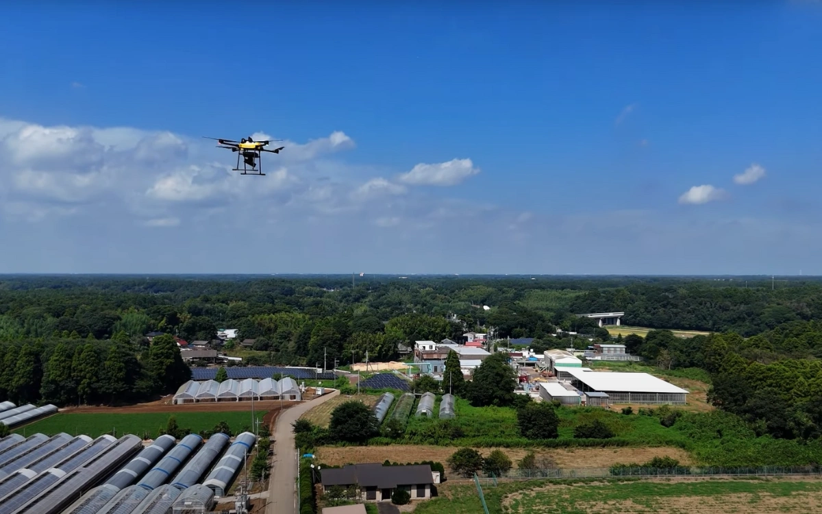 New high-tech Japanese drones defend farms from bird flu using lasers