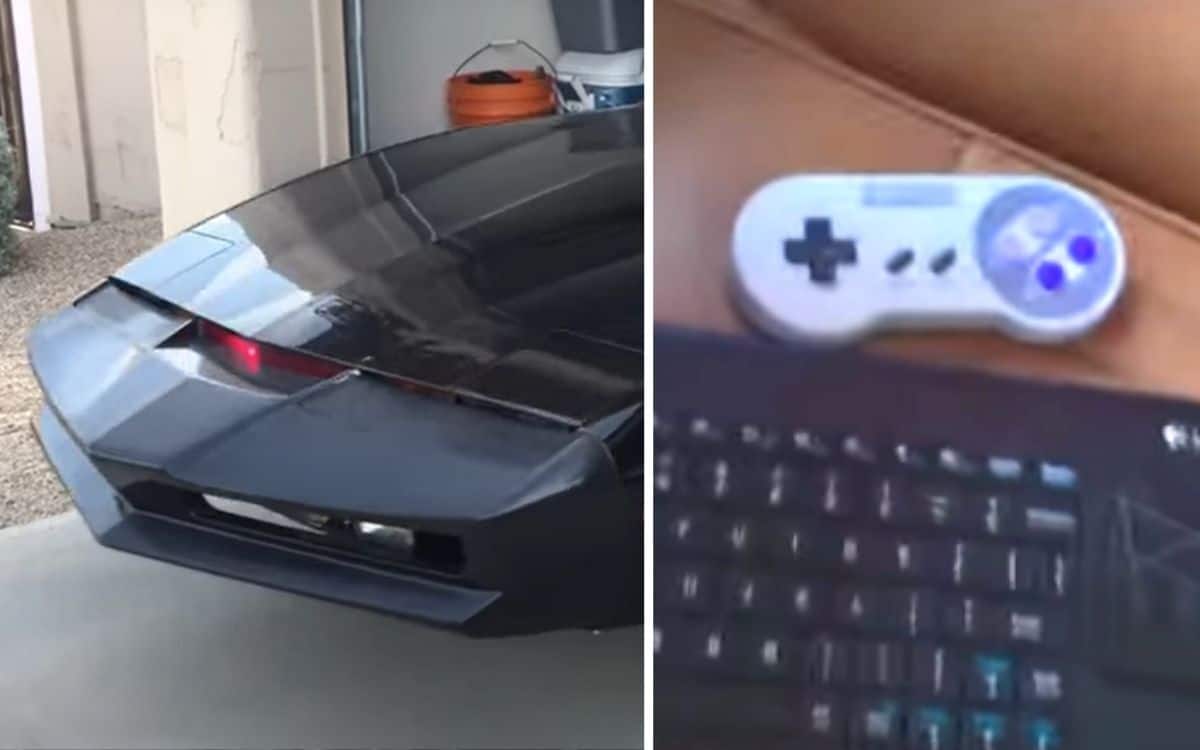 The RC controller for KITT