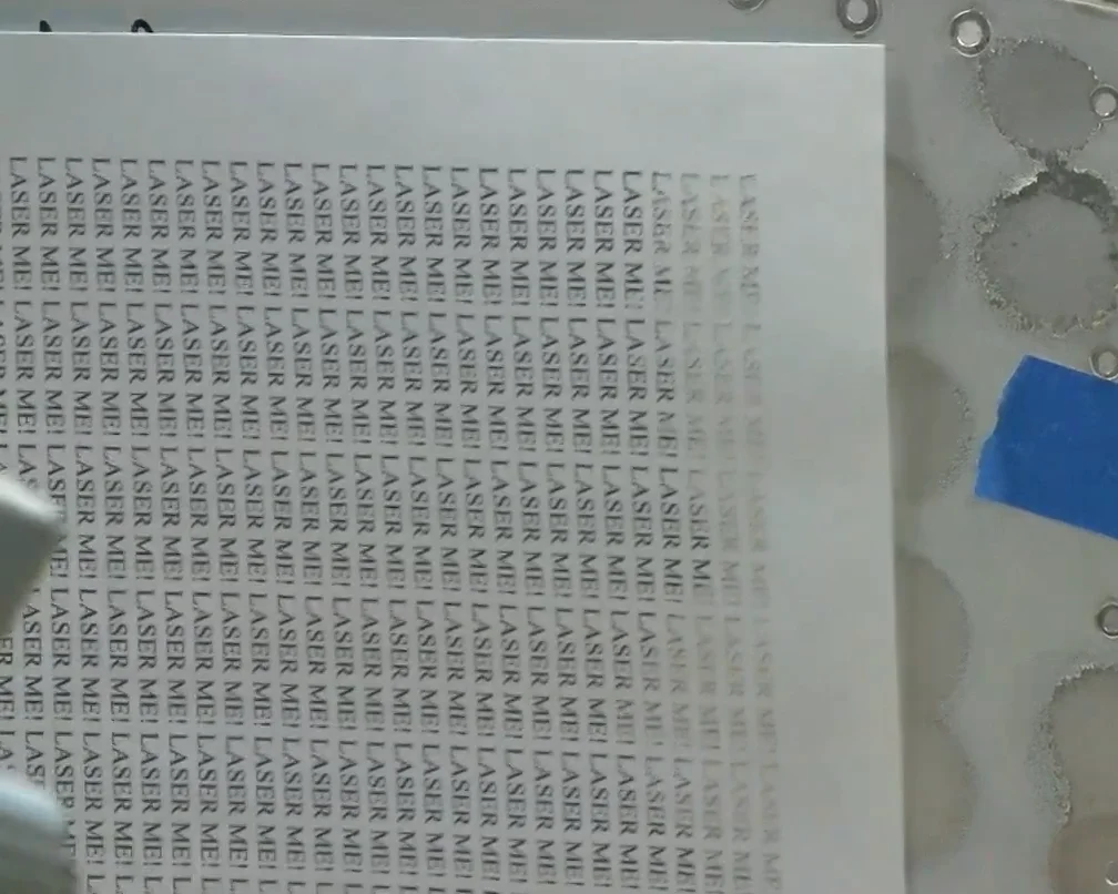 Laser cleaning system removes printed text from papers and allows them to be used as a blank slate again and this is how it works