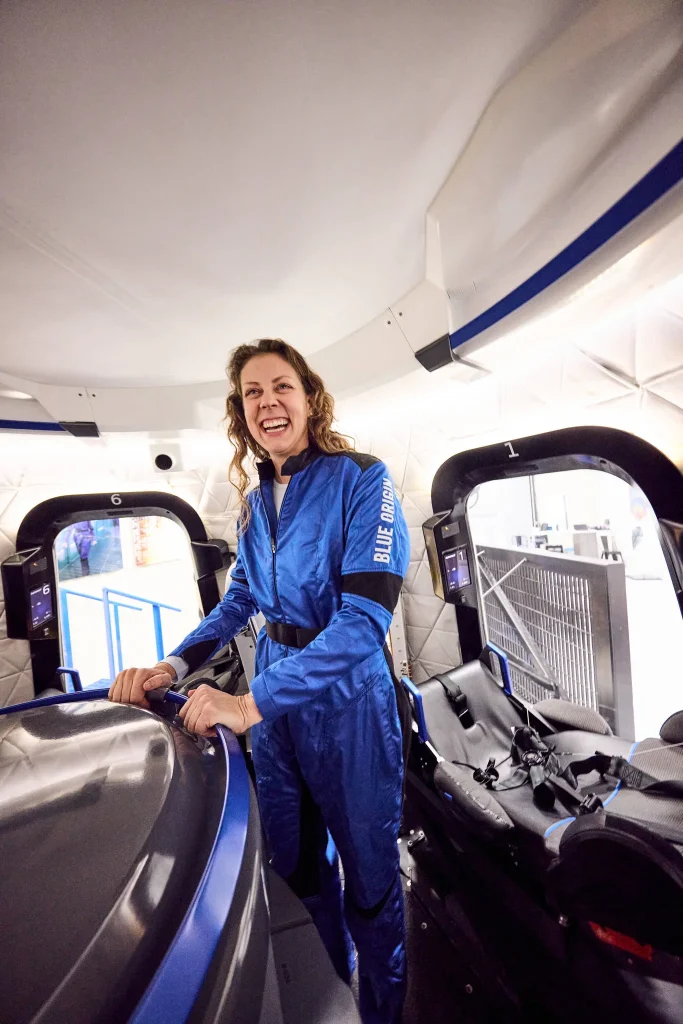 Blue Origin astronaut shares what the next step in the space race needs to be instead of just planting flags on the Moon