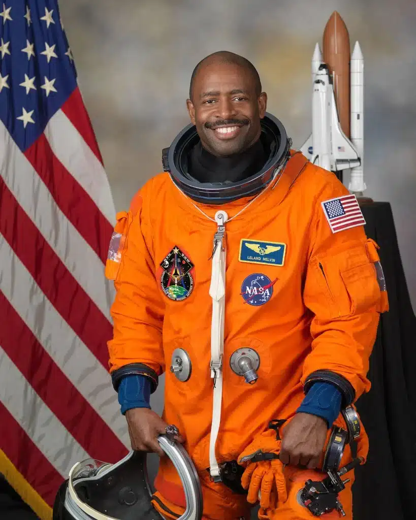 NASA astronaut Leland Melvin