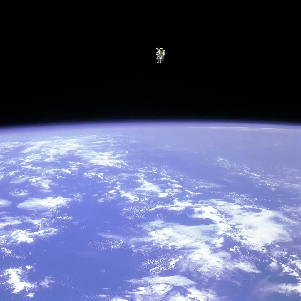 The true story behind NASA's iconic photo of lone astronaut floating in space that changed humanity's perspective