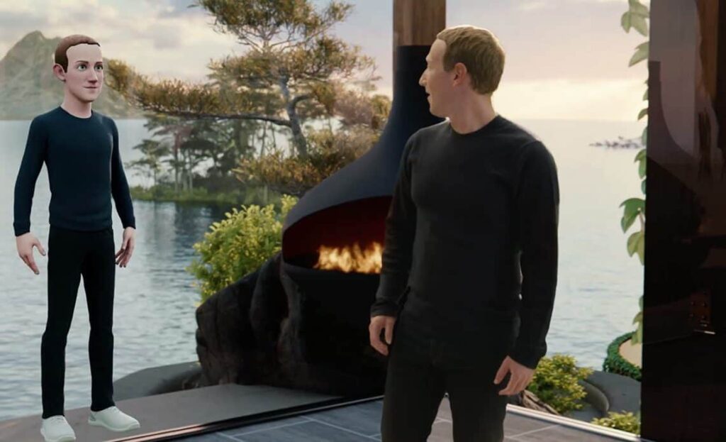 Robot CEO talks about Marc Zuckerberg