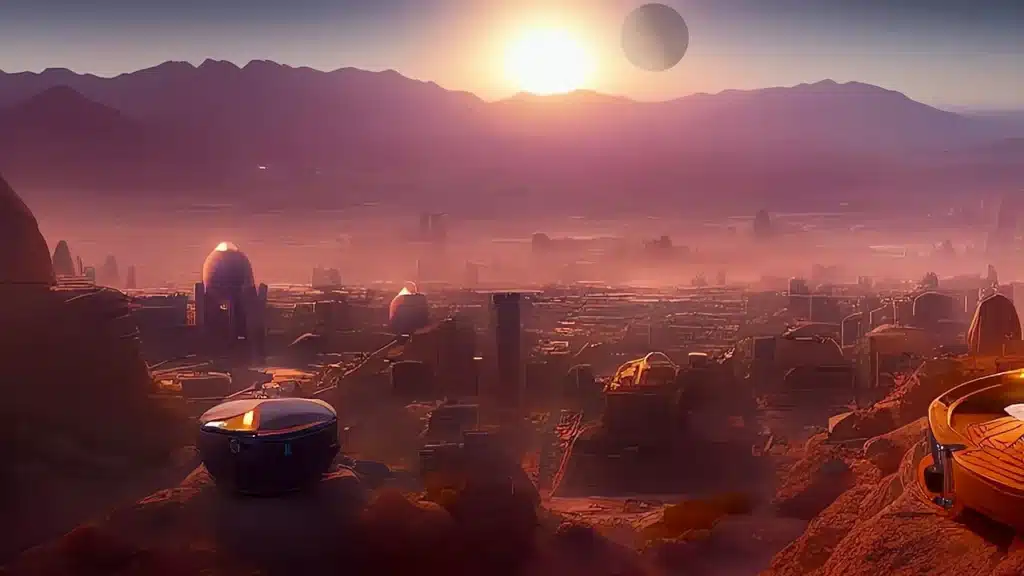Dr. Robert Zubrin, New York founder of the Mars Society, discusses future technology on the red planet and what our lives in space could look like